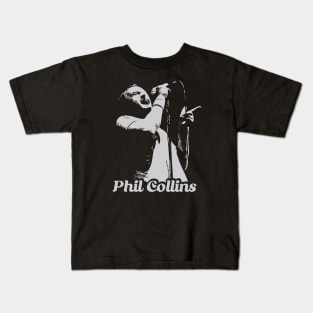 Phil Collins // 80s aesthetic Design Kids T-Shirt